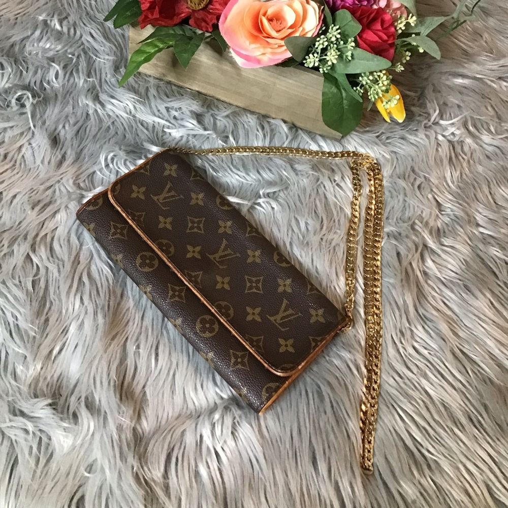 Auth Louis Vuitton Pochetta Twin GM